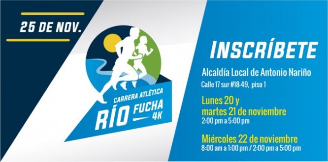 Carrera Atlética Río Fucha 4k - Fechas