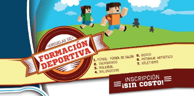 INSCRIPCIONES ABIERTAS PARA ESCUELAS DE FORMACIÓN DEPORTIVA