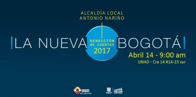 Rendición de Cuentas Alcaldía Local de Antonio Nariño 