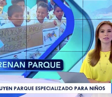 Parque especializado para niños en la localidad Antonio Nariño